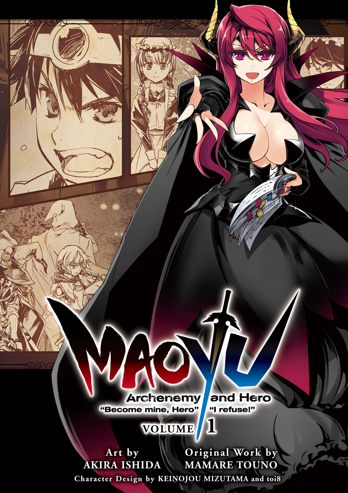 MAOYU: Archenemy and Hero "Be Mine, Hero!" "I Refuse!"